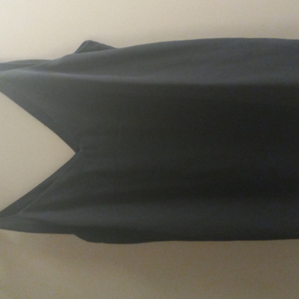 Black silky tank top